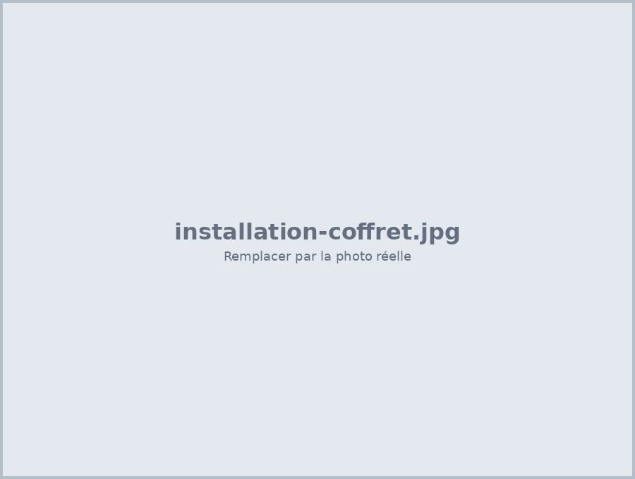 Coffret de régulation Haute Pression Flottante installé sur un groupe froid professionnel